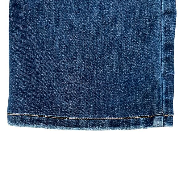 Judy Blue Straight Fit Jeans Women’s Size 11/30 Dark Wash Short Inseam 27Stretch - Picture 8 of 9